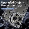 Metal Phone Case With Stand IPhone 15 Pro Max 14 13 Heat Dissipation Anti-drop Anti-fingerprint