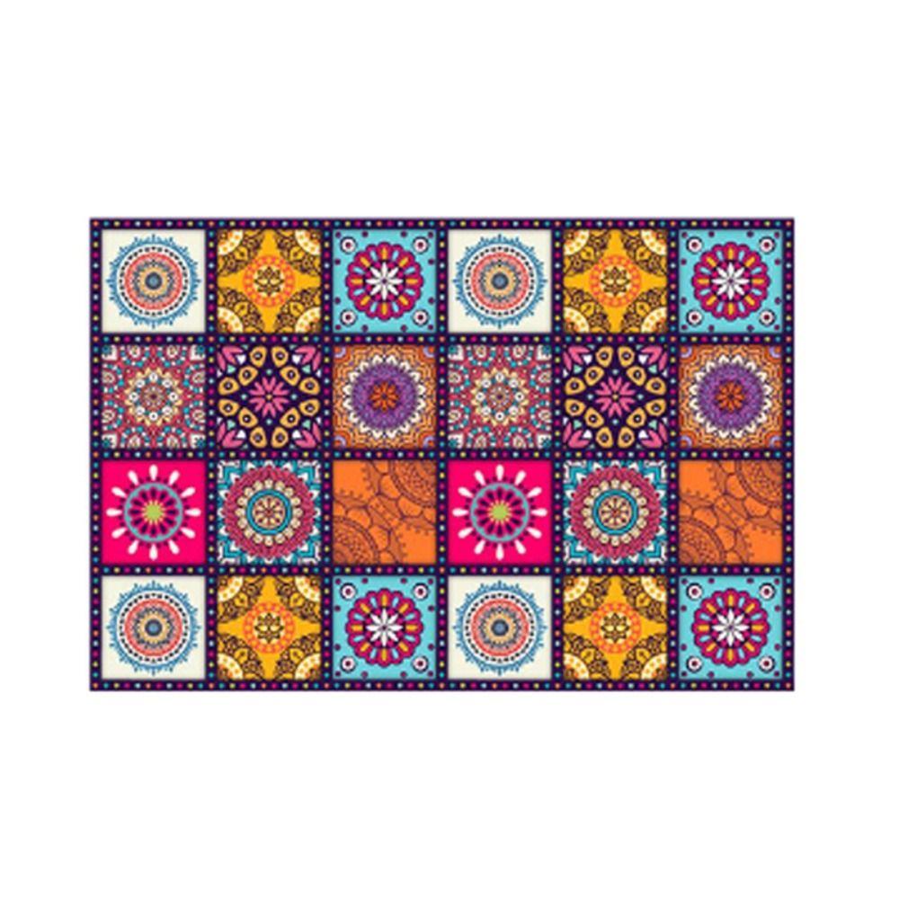 Напольный коврик в стиле бохо, прямоугольный ковер, мягкий коврик с рисунком мандалы, домашний декор