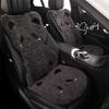 Зимняя плюшевая подушка на сиденье автомобиля Panda для Toyota bZ3, Corolla, RAV4, Rongfang, bZ5