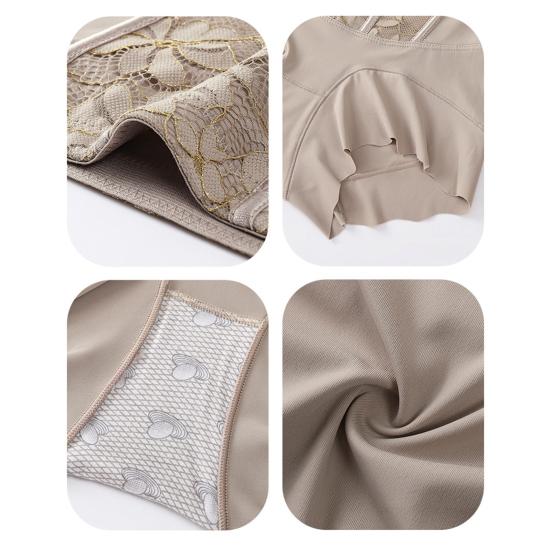 Женское корректирующее белье с высокой талией, утягивающие трусы для коррекции фигуры, утягивающие бедра и ягодицы, дышащее нижнее белье для повседневной носки