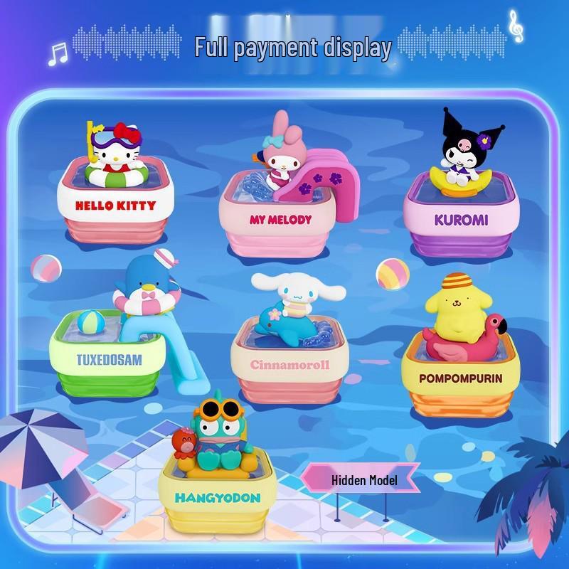 Серия «Романтическая свадьба семьи Sanrio» Милая кукла-фигурка Украшение