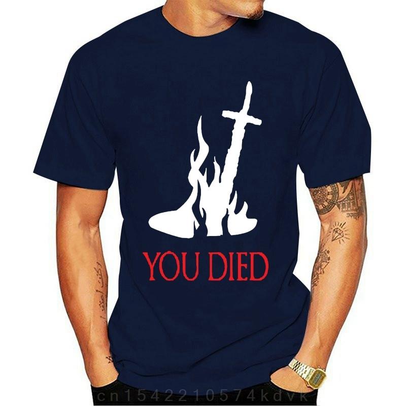 Souls 2 Died Bonfire Tshirt Edition Praise Prepare Sun Cotton Tshirt Fashion Mens Short Sleeve T Shirt