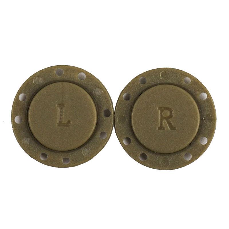 1Set Sewing Supplies Snap Buttons Magnetic Sew On Coat Bag Fasteners Plastic 21mm 25mm DIY Round
