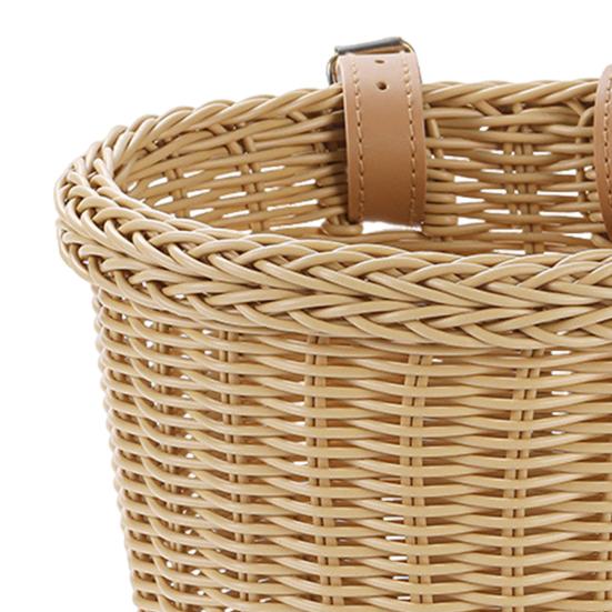 Передняя корзина для велосипеда с регулируемым ремнем, большой вместимостью, прочный несущий велосипедный руль