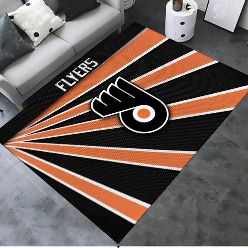 Philadelphia Flyers Carpet Rug For Living Room Bedroom Home Sofa Decorationkids Play Nonslip Floor Mat