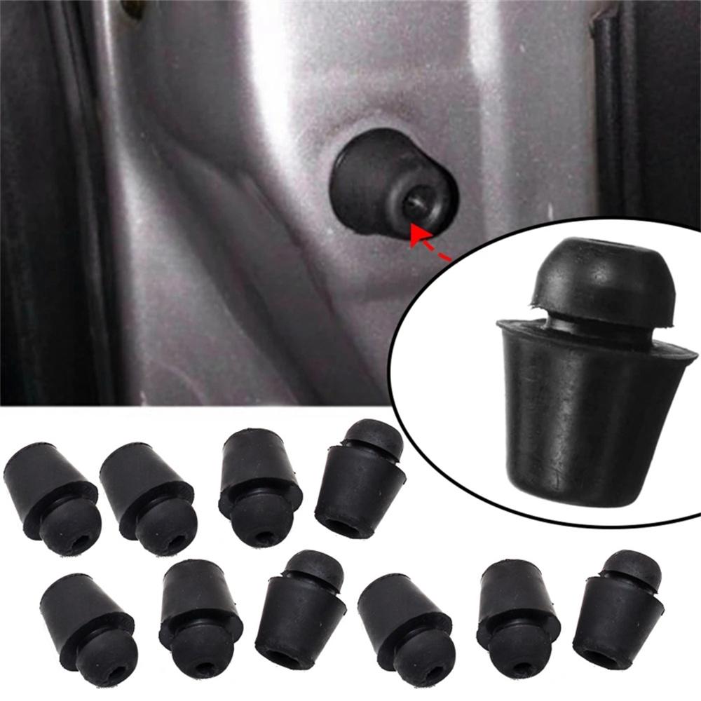 New For Hyundai Kia 8219128010 Black Rubber Door Shock Absorber Pads Protector 10Pcs