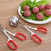Meatball Maker Eco-friendly Rust-proof Stainless Steel Manual Meatball Cookie Dough Scoop for Home