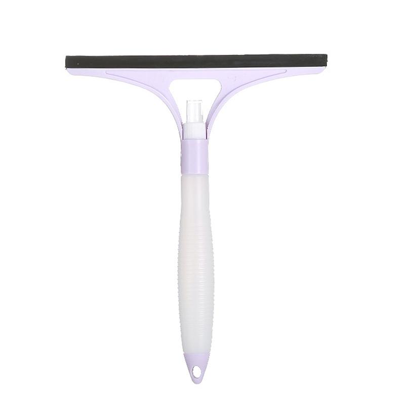 Многофункциональный стеклоочиститель с распылительной насадкой и нескользящей ручкой, многоразовый скребок для мытья окон, пола, двери, стены