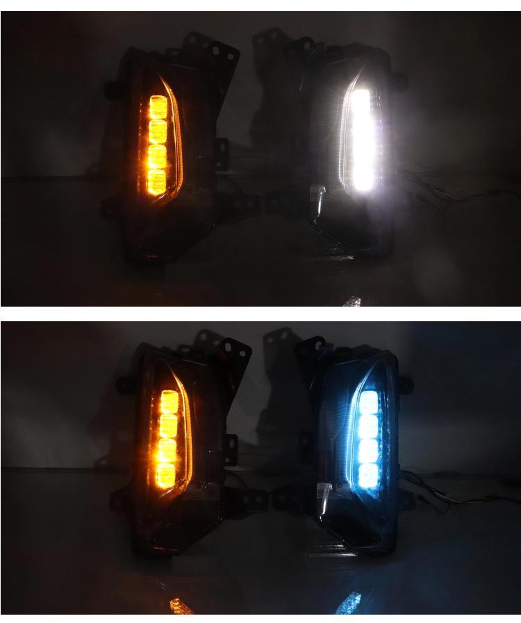 Светодиодные дневные ходовые огни и противотуманные фары для Chevrolet Equinox 2021-2023