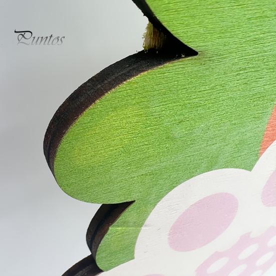 Деревянное пасхальное украшение, подвесное украшение в виде кролика, морковки, подвеска с надписью «Счастливой Пасхи» для входной двери дома, гостиной, сада