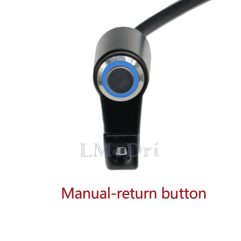 LMoDri переключатели для мотоцикла ATV скутер 22 мм руль фары аварийный противотуманный свет переключатель ВКЛ-ВЫКЛ алюминий со светодиодом DIY