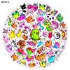 10 30 50Pcs Cartoon Animal Cute Stickers Shining Food Diy Book Skateboard Guitar Luggage Suitcase Decoration Graffiti Sticker