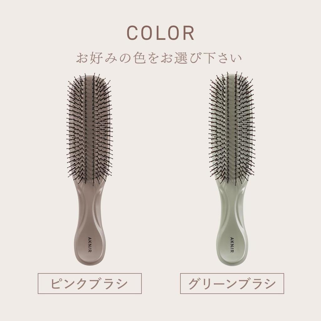 AKNIR Rinka Шампунь-щетка для волос Роза x Сандаловое дерево Подарочная коробка