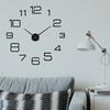Clock Living Room Wall Sticker Clock DIY Wall Clock Three-dimensional Large Personalized Decoration Nordic Style