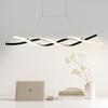 Modern Chandelier Light Fixtures Dimmable LED Pendant Light Remote Control