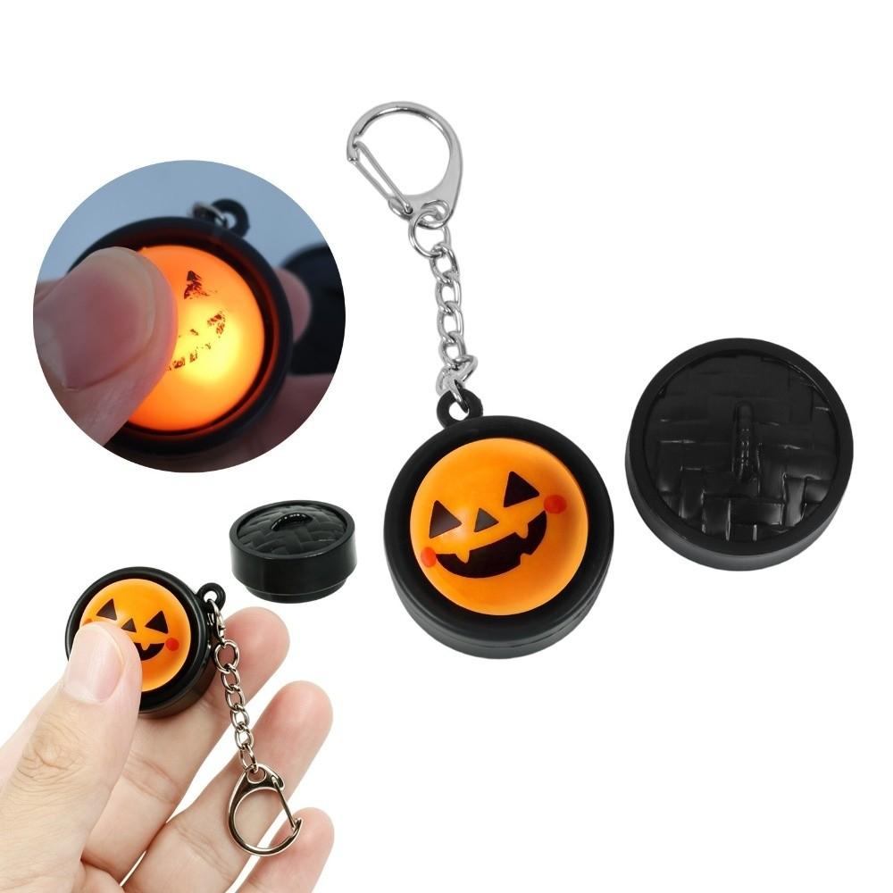 Click Sound Halloween Steamer Fidget Keychain 3D Printed Halloween Face Stress Charm Desktop Play