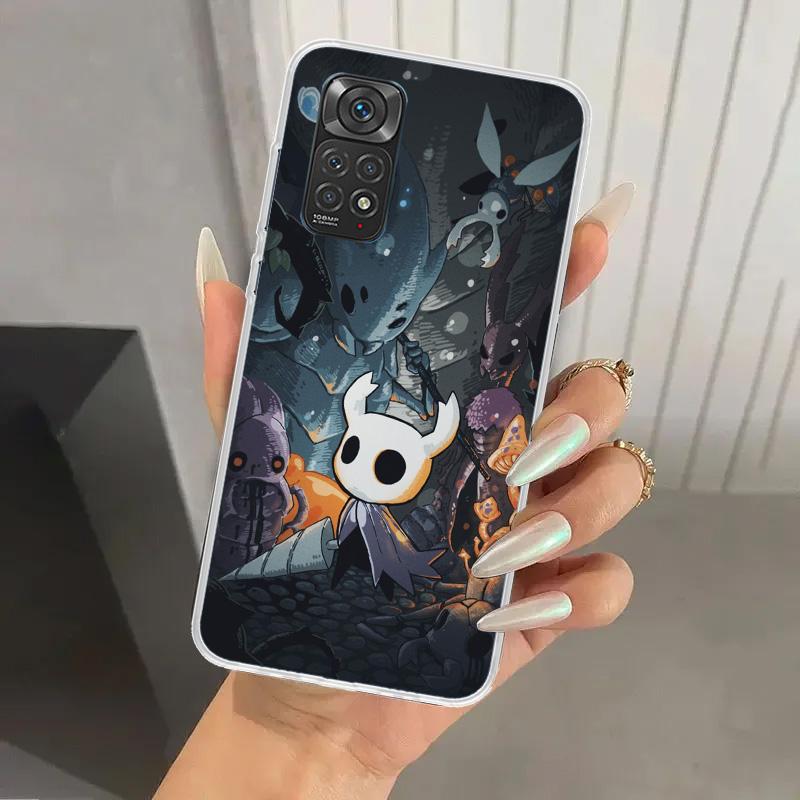 Hollow Knight Cartoon Phone Case for Xiaomi Redmi Note 14 13 12S 12 11S 11 Pro Plus 11T 11E 10S 9 9S Soft Funda Print Shell Note