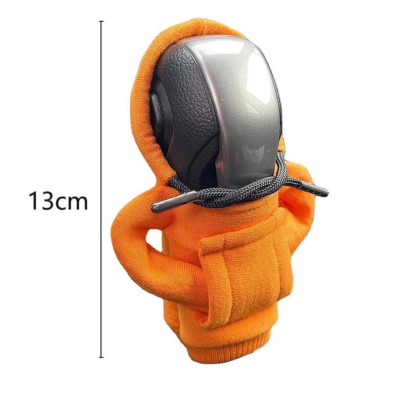 Fashion Hoodie Car Shift Knob Cover Manual Handle Gear Lever Decoration Hoodie Cover Automatic Car Interior Accessories