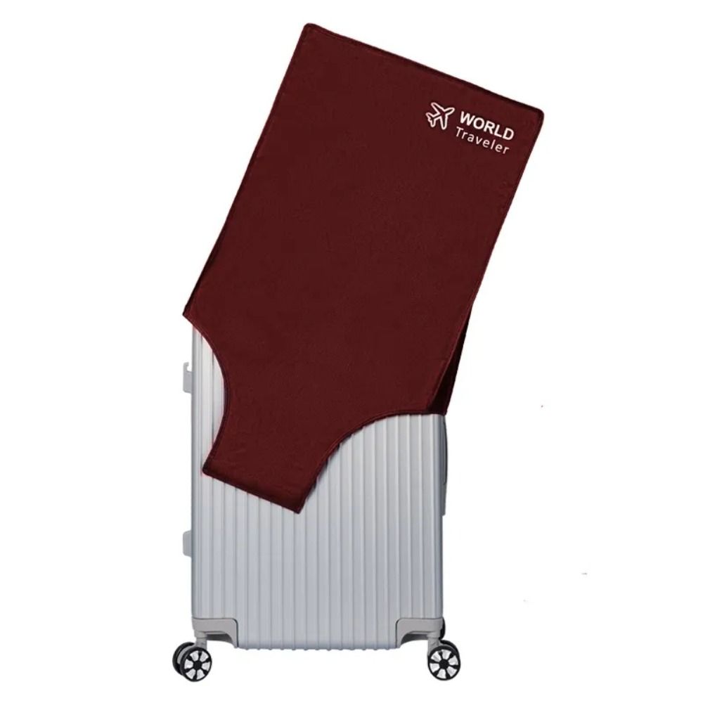 Износостойкий чемодан, чехол на тележке, пылезащитный чехол из нетканого материала, защитный чехол для багажа, дорожный чехол