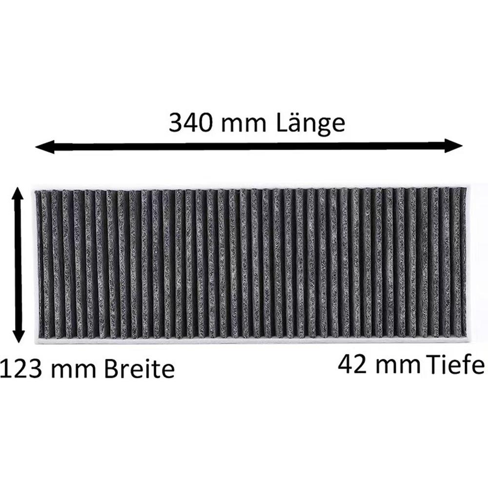 2pcs Filters 340*123*42mm Activated Carbon Filters For BORA Basic BAKFS And For BORA Pure Systems Replacement Accessories