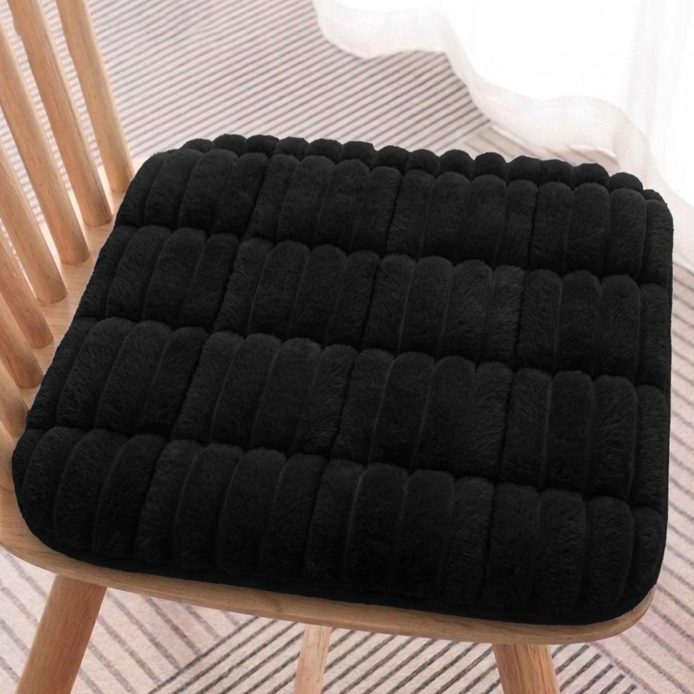 Anti-Slip Striped Seat Cushion Ultra Soft Non-Slip Cushion Decorative Chair Cushion Winter Season