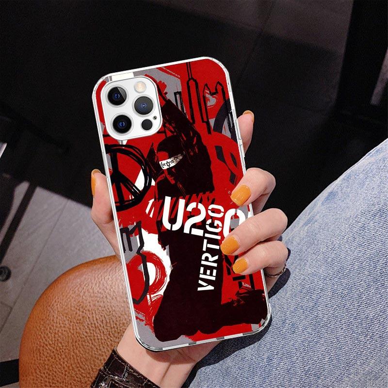 Band U-U2 Rock Phone Case For iPhone 17 Air 16 Pro Max 16E 15 + 14 Plus 11 12 13 Mini 7 8 SE Gift Print Cover Fundas