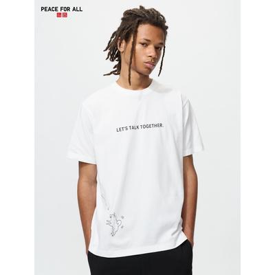 Uniqlo Япония Мир для всех Футболка Курияма Хидеки