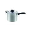 Maruyama Giken SOUEN Deep Pot, 18cm, 3.8L, with Measuring Scale, SE-10, Induction and Gas Stove Compatible, Stainless Steel, Flat Bottom, Made In Japa