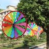 Радужное колесо ветряная мельница ветряная вертушка вертушка сад забавные детские игрушки
