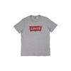 Levis Classic Logo Print Cotton Crew Neck T-Shirt Men Tops Gray 17783-0200