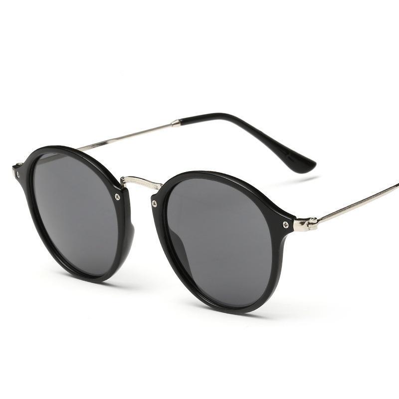 Зеркальные очки с защитой UV400 для мужчин и женщин, ретро, ​​уличное покрытие, круглые винтажные солнцезащитные очки, нежные ювелирные изделия