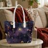 Women Fashion Floral Printed Tote Bag Stylish Casual Daily Shoulder Bag for Shopping Travel