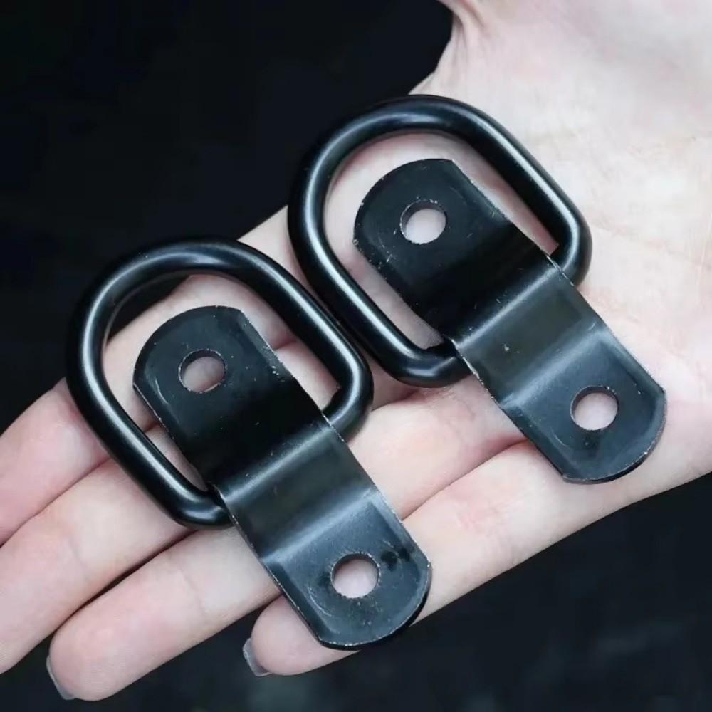 10Pcs Heavy Duty Cargo Tie Down Ring Universal Fit Fastener Ring Trailer Pull Hook  Van Mount