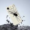 For iPhone 17 Air Case Spider Pattern Printing Straight Edge TPU Phone Back Cover