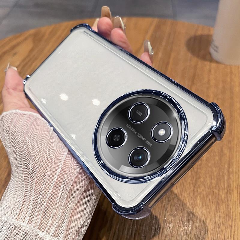 Honor X11 mobile phone case, airbag anti-drop soft case, Honor X11 decompression rotating magnetic bracket protective cover.
