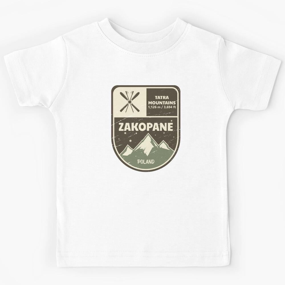 Zakopane Poland Tatra Mountains Kids T-Shirt