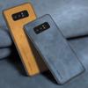 Для Samsung Note 8 чехол Роскошный PU кожаный чехол для телефона Samsung Galaxy Note 8 Note8 задняя крышка Матовый силиконовый защитный чехол