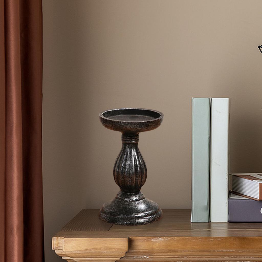 Незаконченный подсвечник, подсвечник для домашнего декора, украшения свадебной комнаты, подсвечники-колонны, ретро-подсвечники, орнамент