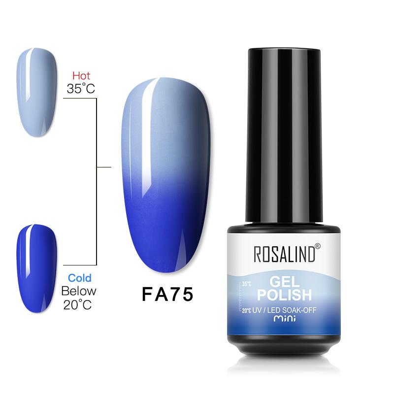 ROSALIND Soak Off УФ-гель-лак для ногтей Лак-гель-лак для ногтей