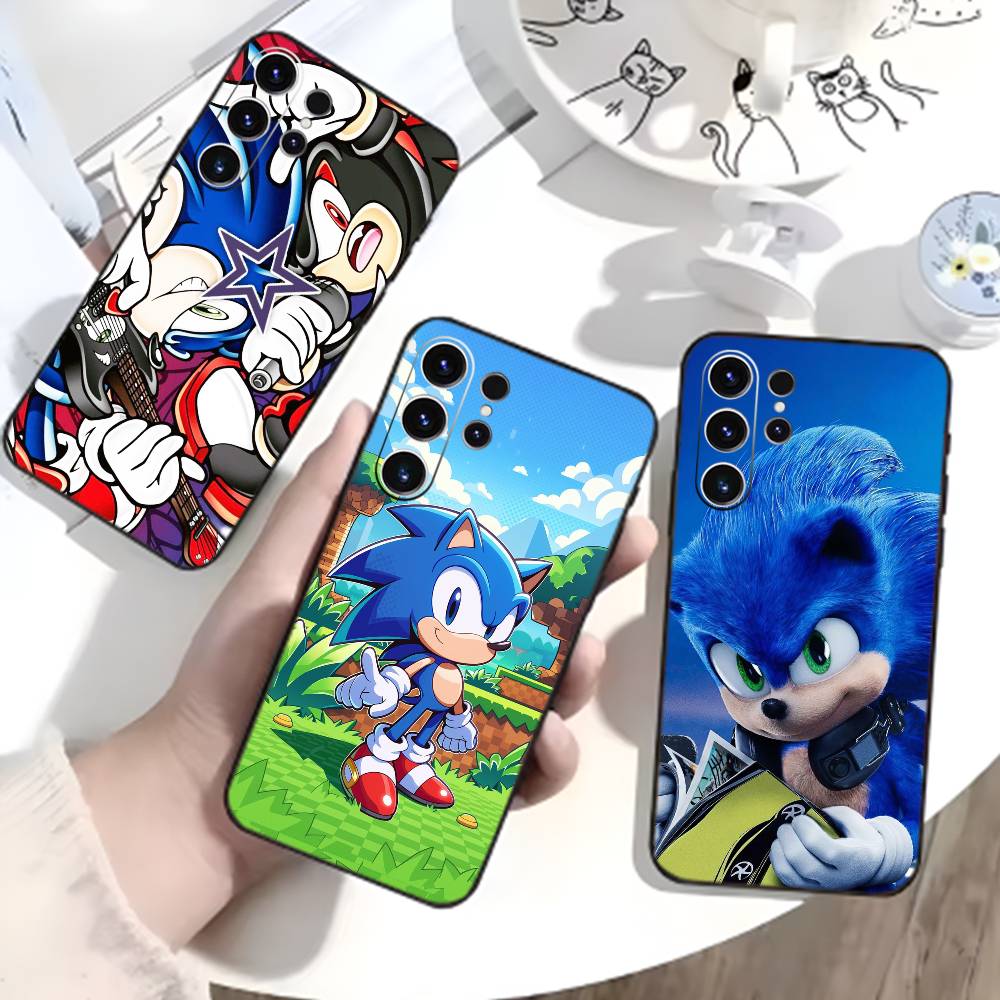 F-Shadow the Hedgehog Phone Case For Samsung S26,S25,S24,S23,S22,S21,S20,Plus,Fe,Lite,Others Black Cover
