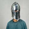 Barbuta Helmet Medieval 18g Mild Steel LARP Косплей Хэллоуин Костюм Barbuta Visored Warrior Helmet Лучший Подарок