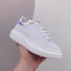 White Sneakers for Women Men Genuine Leather Fashion Ladies Casual Versatile Thick Sole Trainers Shoes