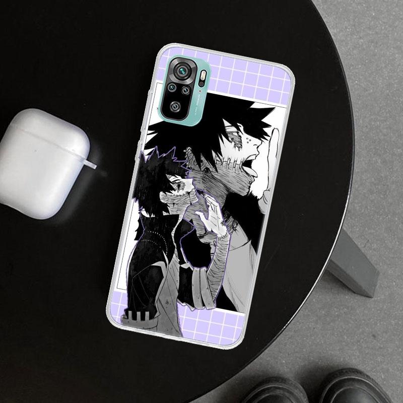 Чехол для телефона MHA Dabi Bnha для Xiaomi Redmi Note 15 14 13 12 11 Pro Plus 14S 12S 11S 11T 11E 10S 10 Индивидуальные Fundas Redmi