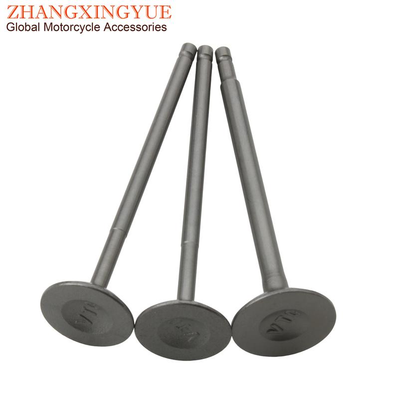 3pc Fly125 Fly150 Liberty125 Liberty150 Intake And Exhaust Valves For Piaggio Fly Liberty 946 125 150 ie 3V 4T B019320 B013716