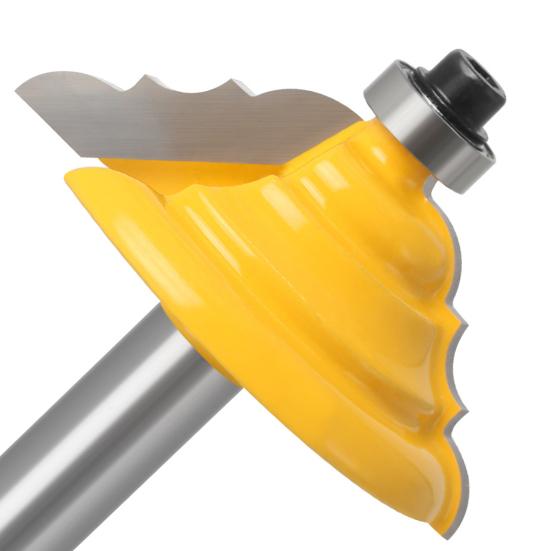 Литая фреза, износостойкая, высокая точность, термостойкая, хвостовик 8 мм, фреза для кромки двери шкафа, деревообработка