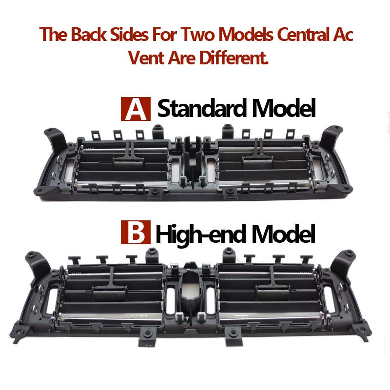 LHD передний левый центральный правый задний кондиционер вентиляционная решетка с хромом для BMW 7 серии F02 F01 730 735 745 750