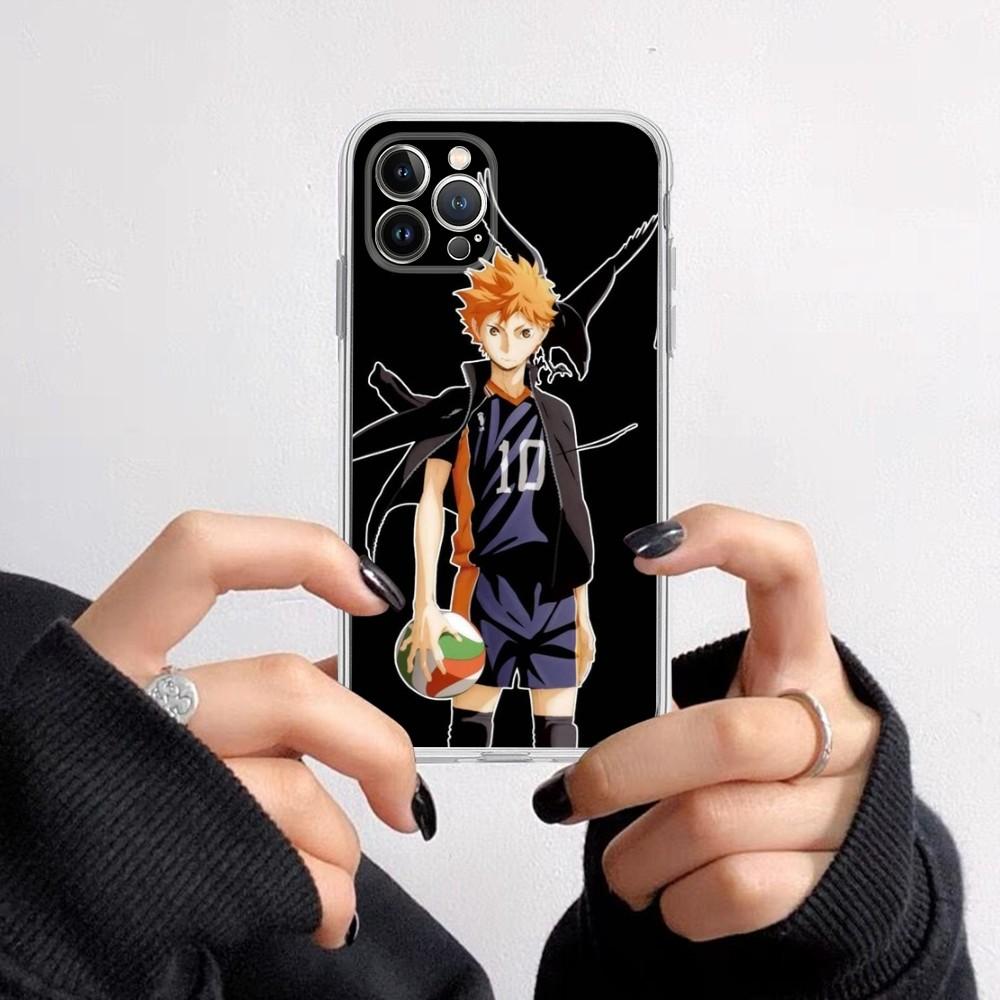 Чехол для телефона японского аниме «Волейбол мальчик Haikyuu» для iPhone 15 14 13 12 11 Pro Max XS X XR SE 2020 6 7 8 Plus, мини-защитный чехол