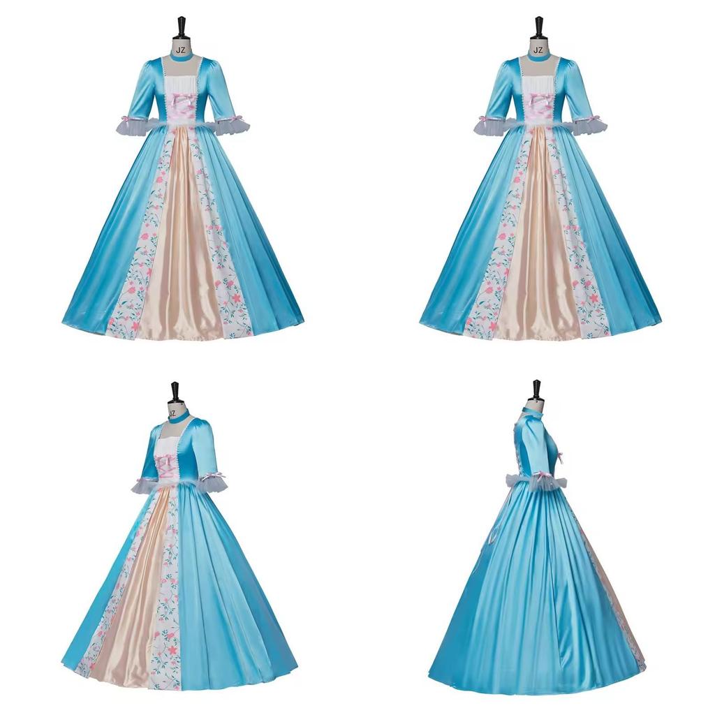 Косплей-платье Барби в роли принцессы и нищенки из полиэстера и спандекса для костюма на Хэллоуин