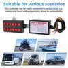 12 Sound Car Horn Controller Electronic Horn Controller Horn Speaker Control Unit Warning Alarm For Boat Car Motorcycle