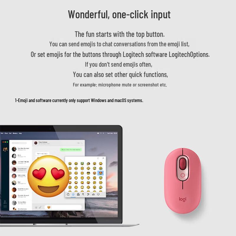 Logitech POP Wireless Bluetooth Mouse